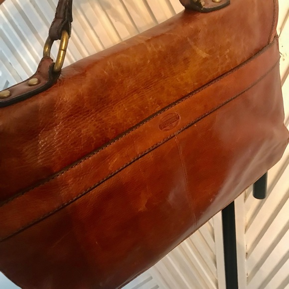 Vintage Leather Briefcase - Picture 2 of 5